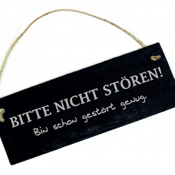 Bitte nicht stören schild lustig Etsy.de
