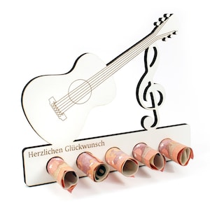 Geschenk Gitarre Musik Musiker Geldgeschenk E-Gitarre Gitarrenzubehör Musikfan Gitarristen