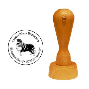 Stamp Wooden Stamp Dog Sheltie