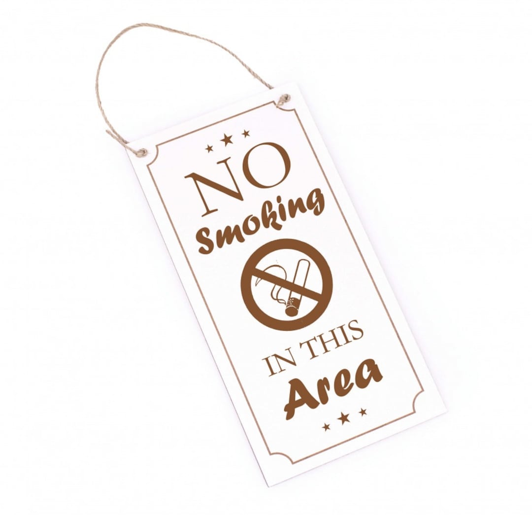 Design Your Own Engraved Custom No Smoking Sign - Custom Signs
