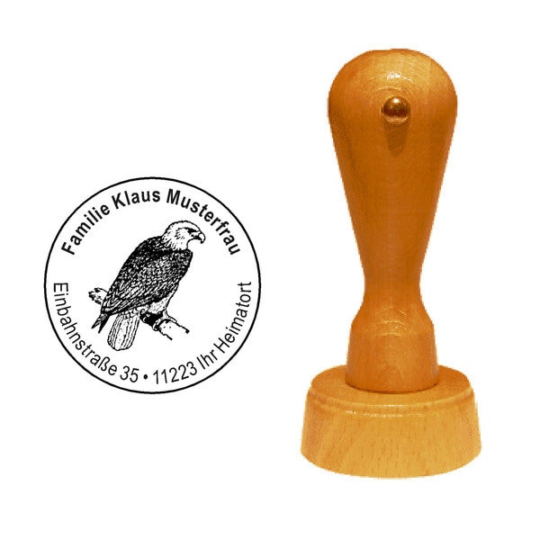 Stempel Holzstempel Adler