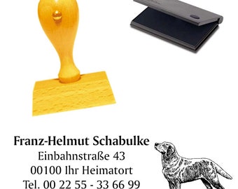 Holzstempel LABRADOR Hund - Stempel