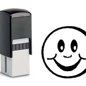 Timbre Carte Bonus Tampon « SMILEY » 10 x 10 mm Motif Carte Bonus Carte Bonus Clients Point Collector Point Fidélité Carte Client Fête Des Enfants