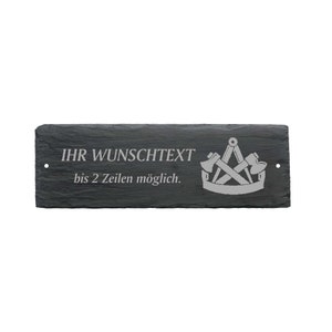 Weatherproof door sign &quot;ZIMMERMANN&quot; with desired text or name - approx. 22 x 8 x 0.5 cm sign name plate Zimmerer Zimmerei Zimmer Firma
