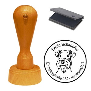 Stamp motif stamp dog « AIREDALE »