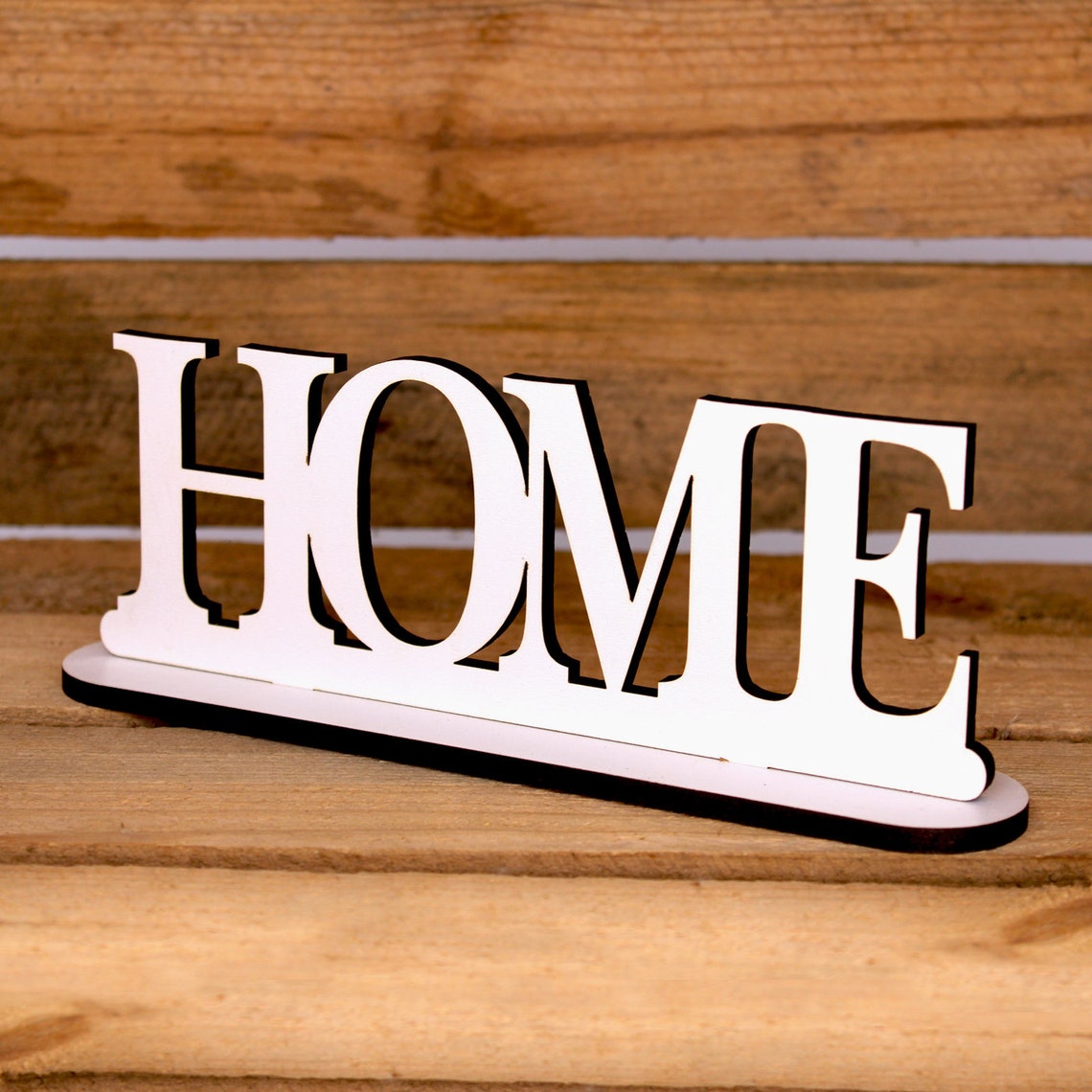 Decorative Stand Letters HOME Sign for Display Lettering Etsy