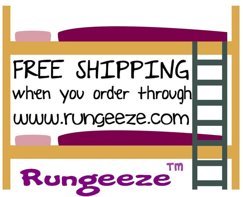 YELLOW Padded BunkBed Ladder Rung Covers*No-Tool Install* Safe, Non Slip