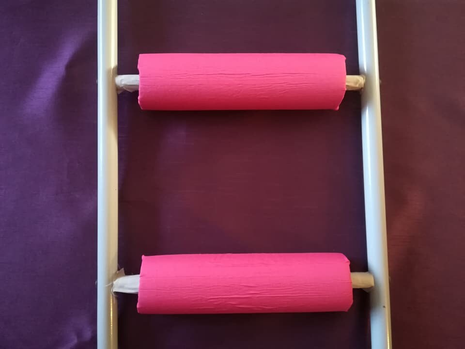 PLAIN PINK RUNGEEZE™ Padded Bunk Bed Ladder Rung Covers. Etsy