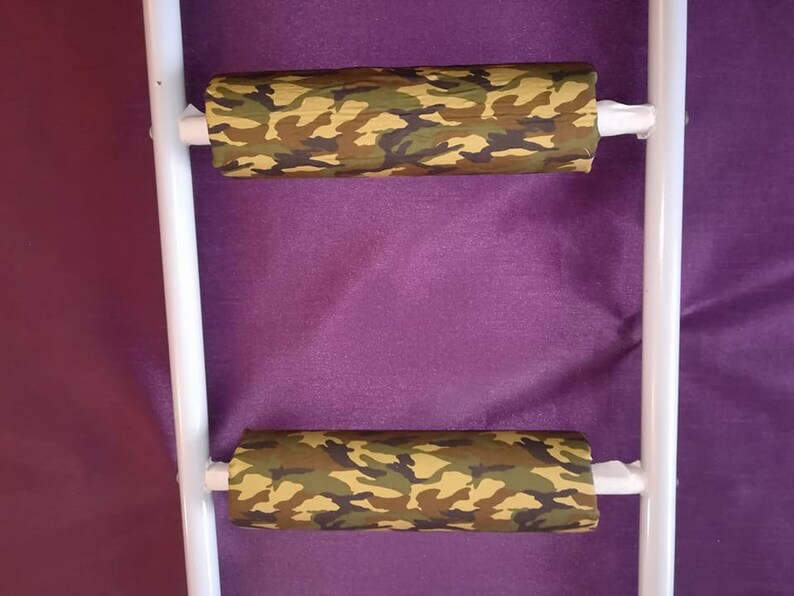 KHAKI RUNGEEZE™ Padded Bunk Bed Ladder Rung Covers. Etsy