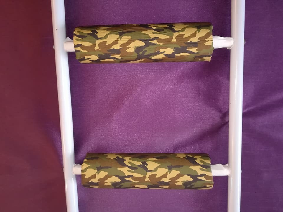 KHAKI RUNGEEZE™ Padded Bunk Bed Ladder Rung Covers. Etsy