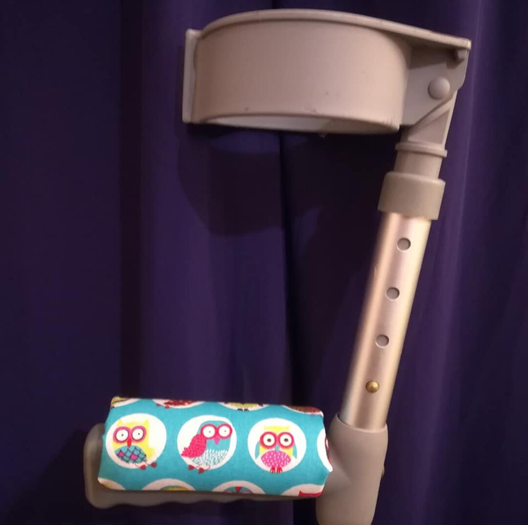 OWLS Padded Crutch Handle Covers Adult/child Sizes Available Etsy