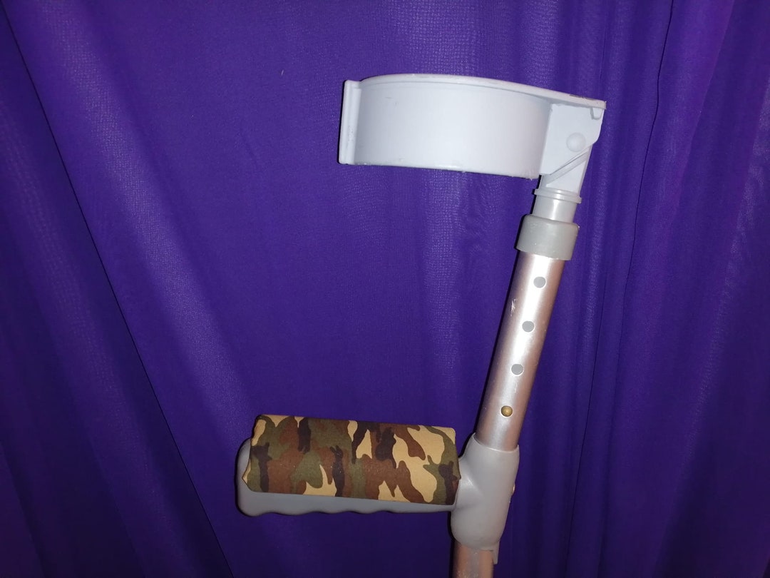 KHAKI Padded Crutch Handle Covers Adult/child Sizes Etsy
