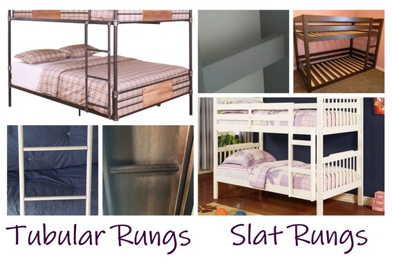YELLOW Padded BunkBed Ladder Rung Covers*No-Tool Install* Safe, Non Slip