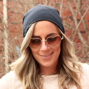 Leichte Slouchy unisex Beanie Hut, Chemo Mütze, slouchy einfarbig Hut, beliebte Sommer Chemo Mütze, trendige slouchy unisex Hut