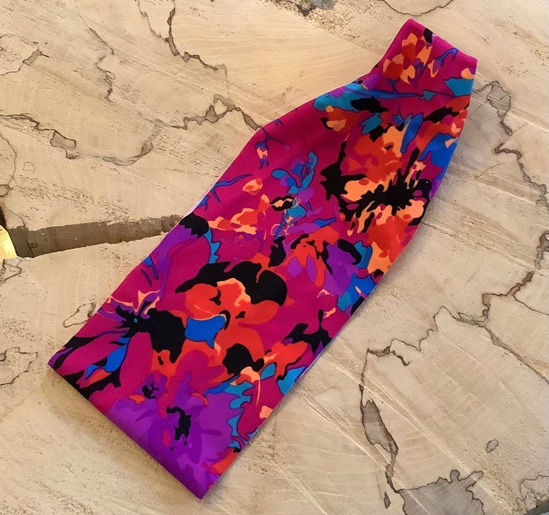 Buy 2 get 3 Womens headbands, Yoga headband, Paisley desert, running headband, best selling headband, scuba headband, Workout headband image 5