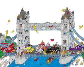 Tower Bridge / Giclee Print