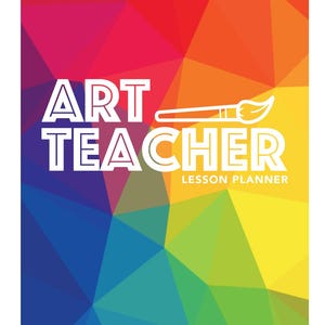 Art Teacher Lesson Plan Planner, Instant Download