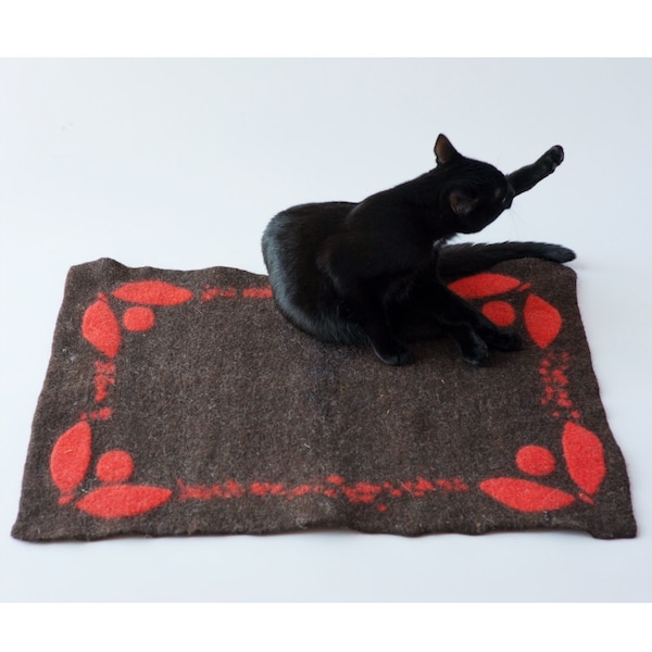 Wool Cat Bed Etsy