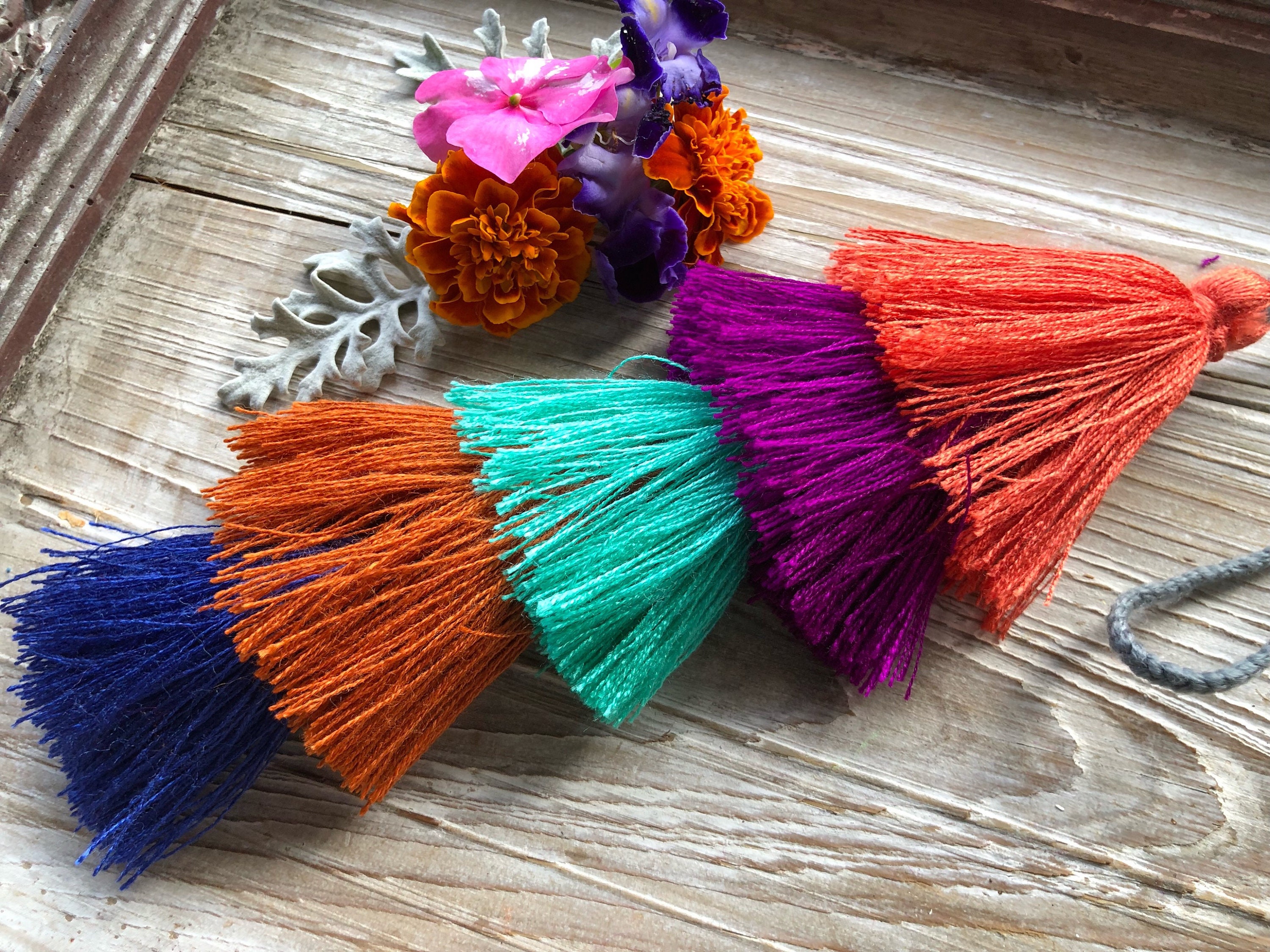 5 Tier Gypsy stacked tassel