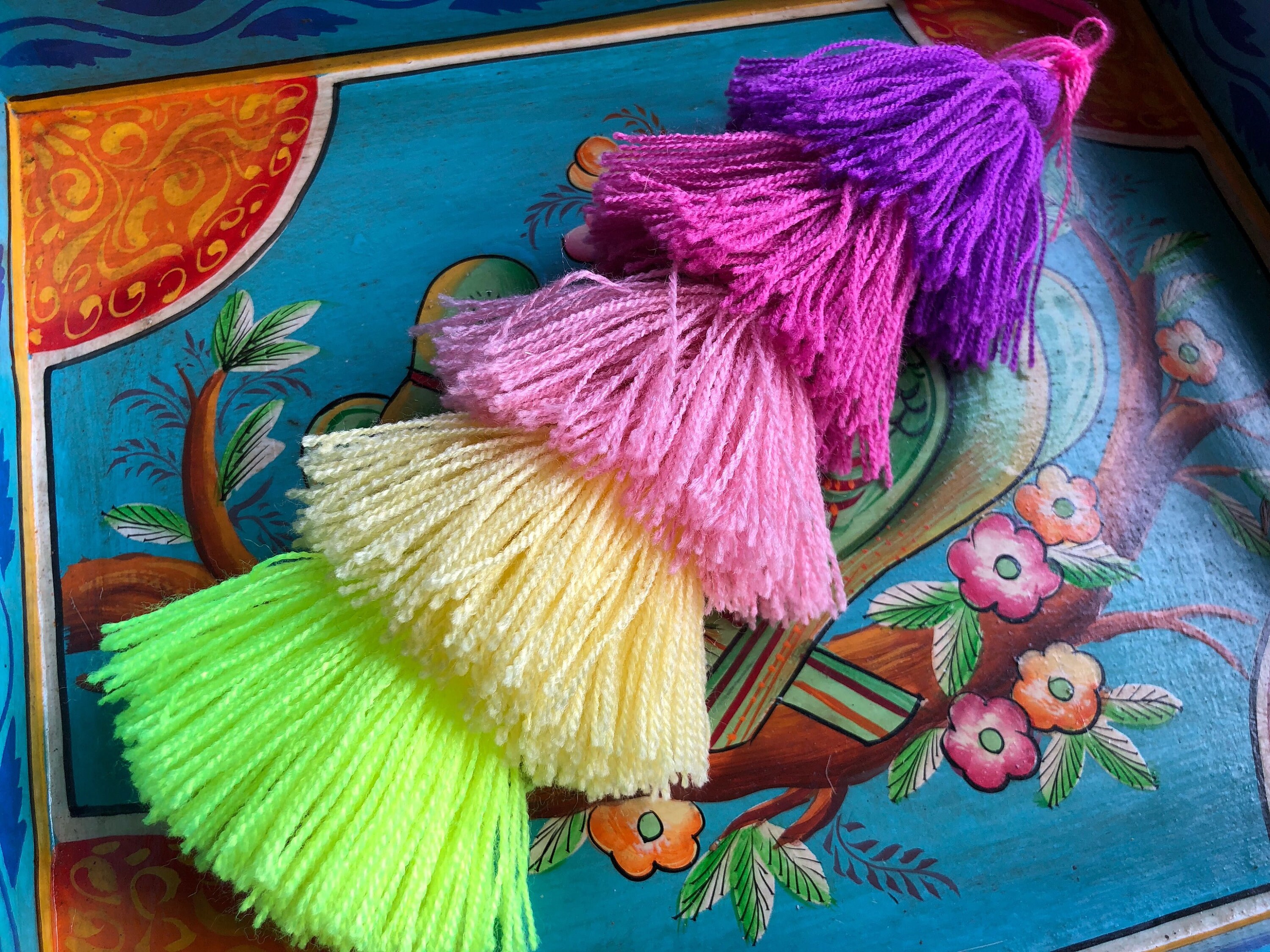 5 Tier Lucky stacked tassel