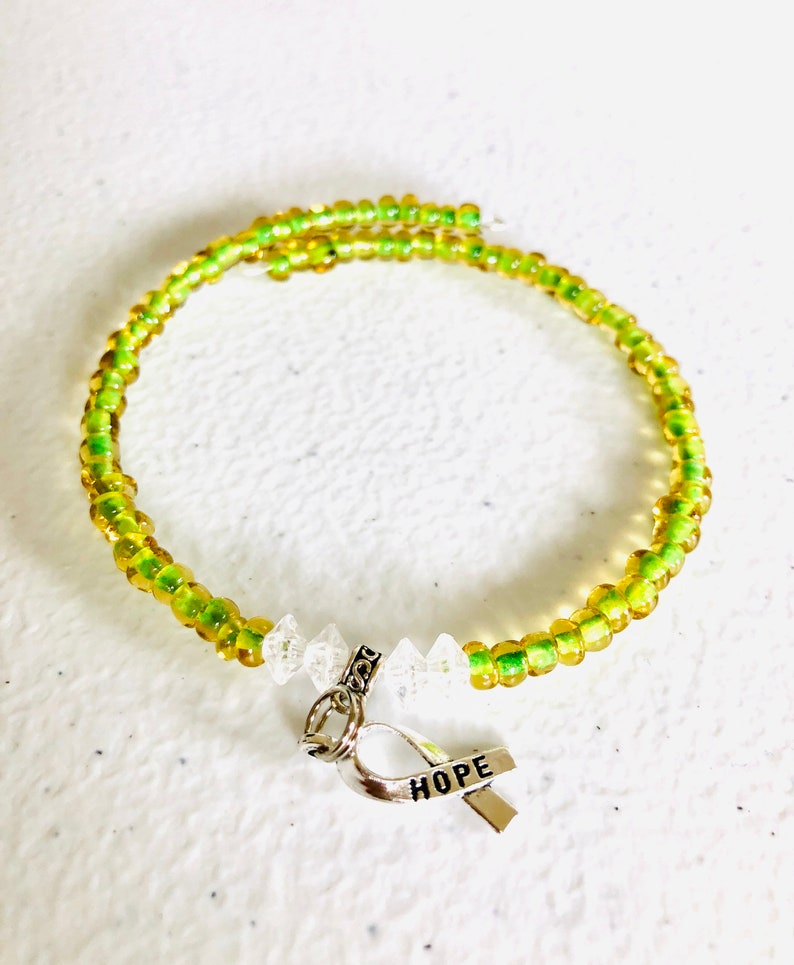 Awareness Bracelet Awareness Bracelets Hemangioma Stuttering Stomach Cancer Cancer Gifts Cancer Treatment Gift Factor V Leiden PANDAS