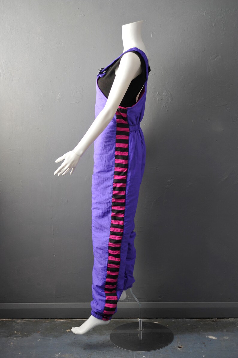 Winter Sports Vintage Ski Salopettes Snow Suit Trousers Snowboarding Dungarees Size Medium