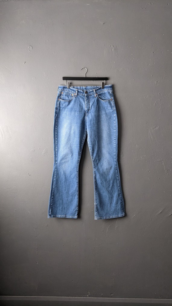 90s Levis 584 Bootcut Jeans, Vintage Stretch Denim