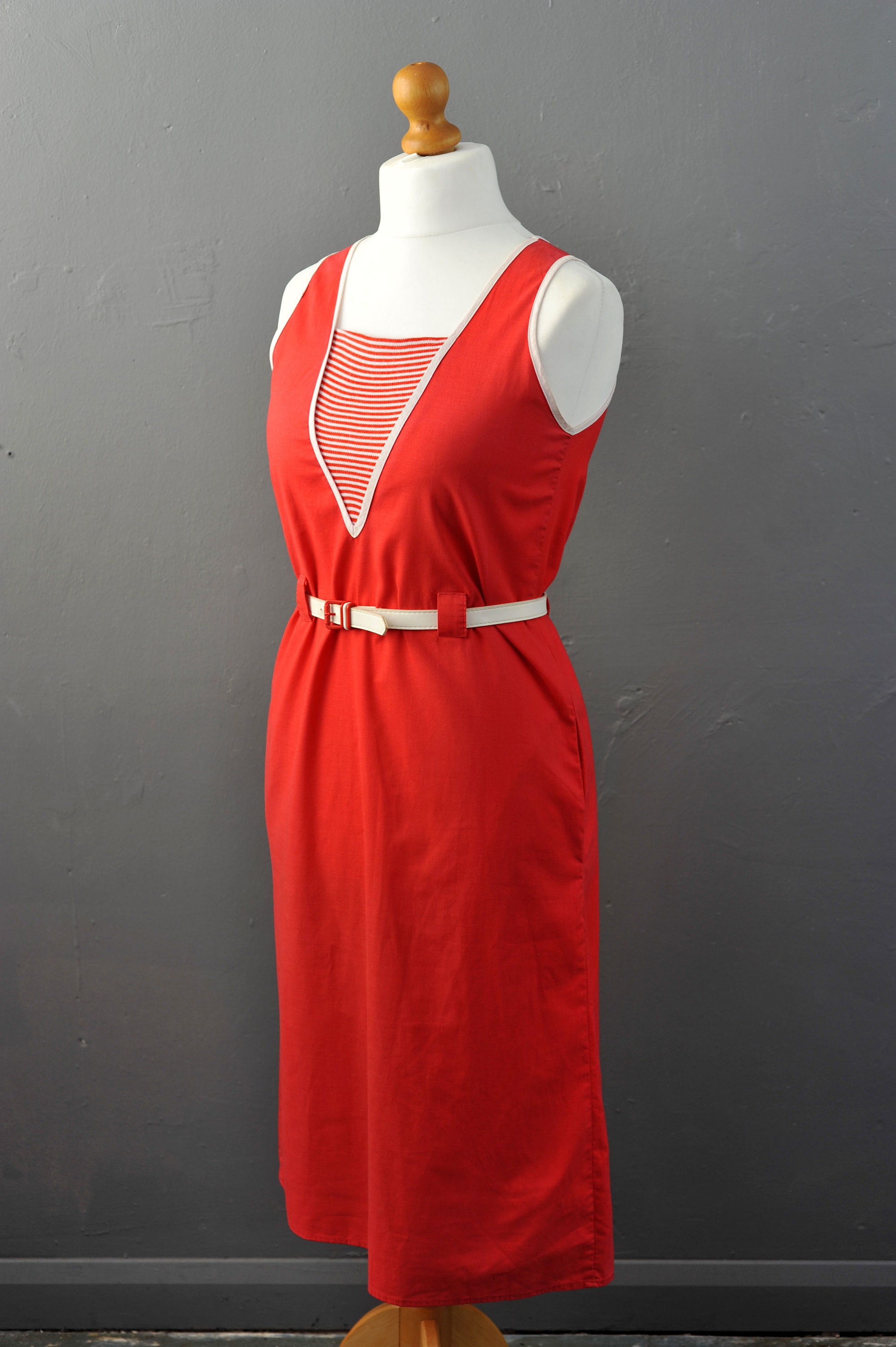 Eighties Sundress With Pockets Vintage Tesco Cotton Summer - Etsy UK