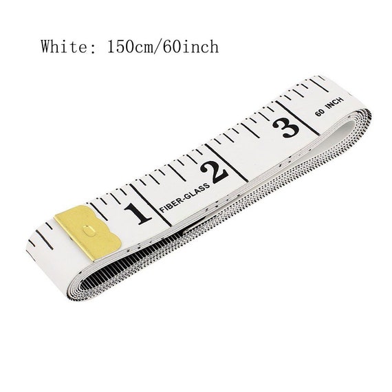 Measuring Tape 3 Pack, Tape Measure for Body Double Scale Measurement Tape  for Sewing, Body, Tailor 150 cm/60 Inch (White)