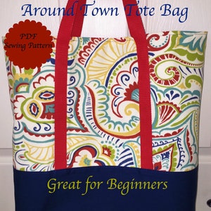 Tote Bag Sewing Pattern
