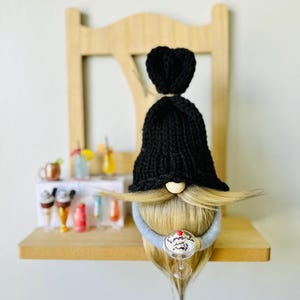 Cocktail Drinking Gnome: Handmade Vacation Bar Decor