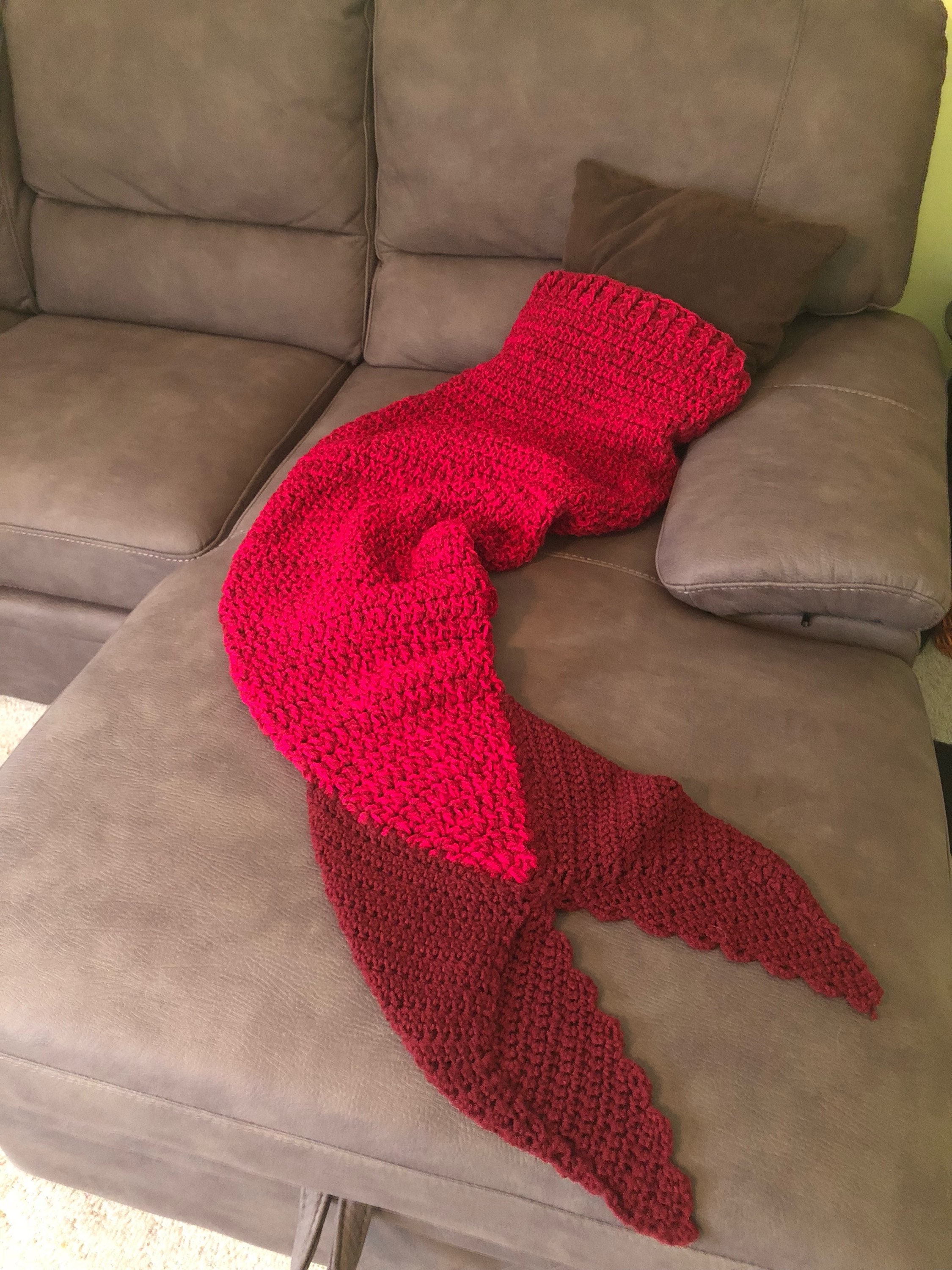 mermaid tail blanket adult mermaid tail blanket mermaid Etsy