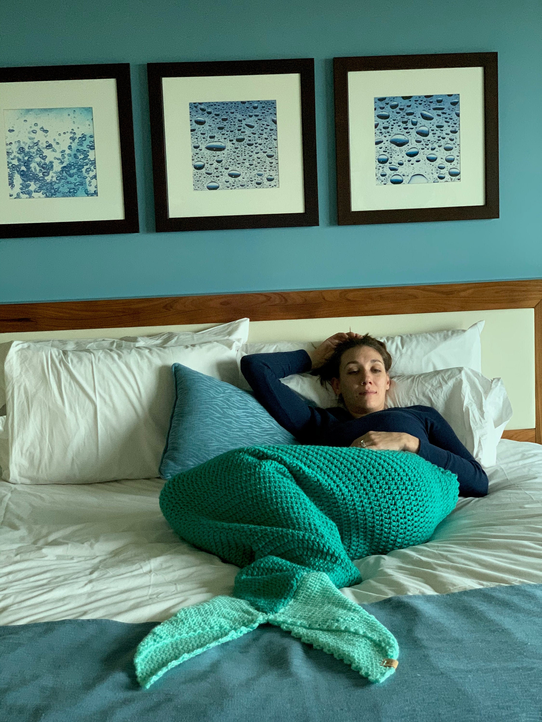 Adult Mermaid Tail Blanket Mermaid Tail Blankets Crochet Etsy