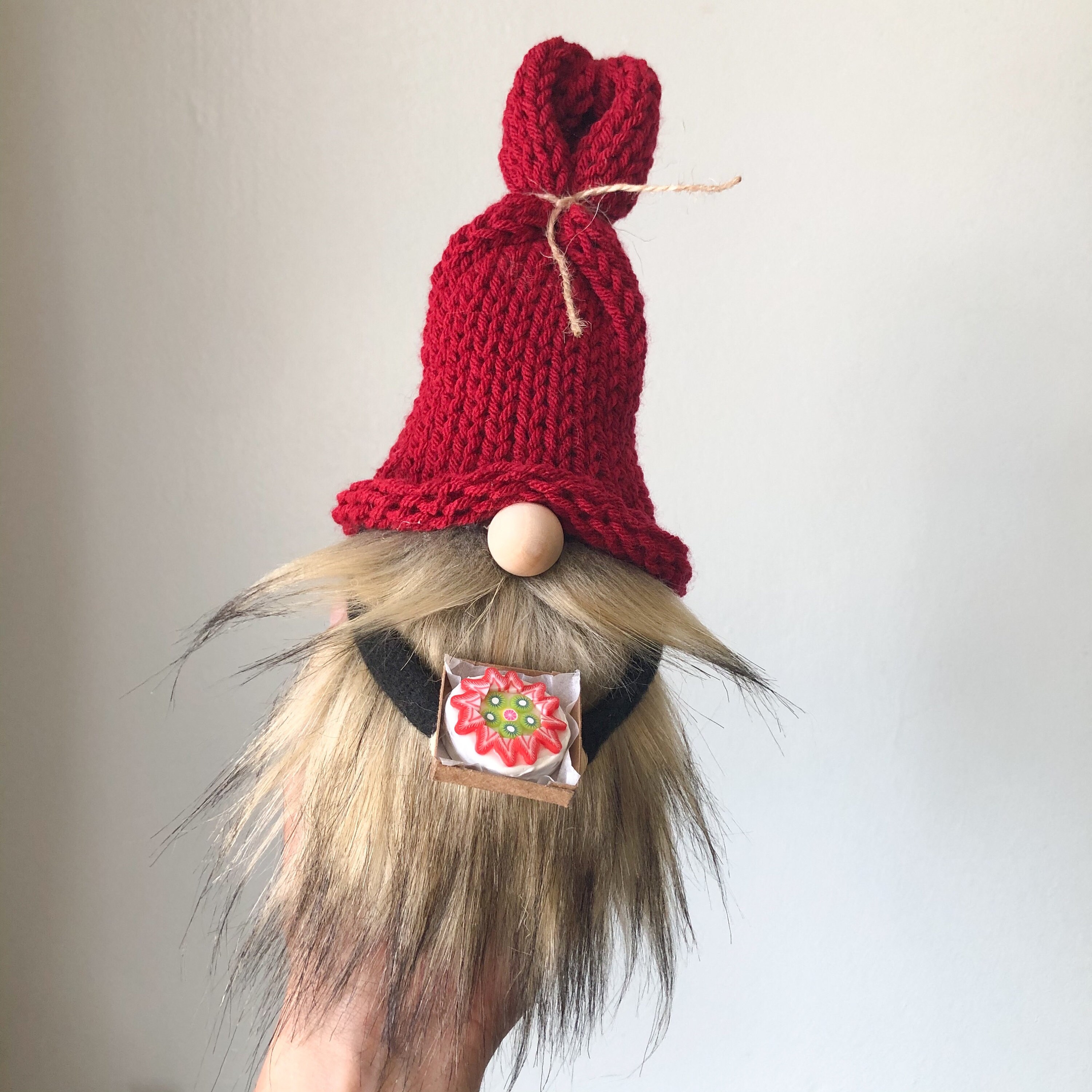 Strawberry Pie Gnome Strawberry Gnome Kiwi Decor Summer Etsy Nederland