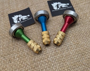 Anodized Aluminum precision screw driver for 1/4" hex drive bits