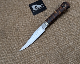 vest pocket bowie knife ace of spades