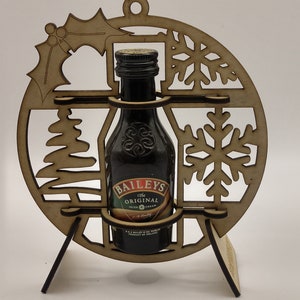 Mini Shooter Ornament Datei - Baileys Irish Creme - digitale Datei download svg dxf eps, laser, Flux Beambox, Ortur, glowforge