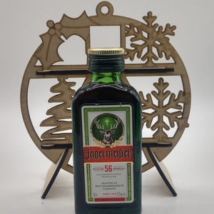 Mini Shooter Ornament File - Jagermeister - download de arquivo digital svg dxf eps, laser, Flux Beambox, Ortur, glowforge