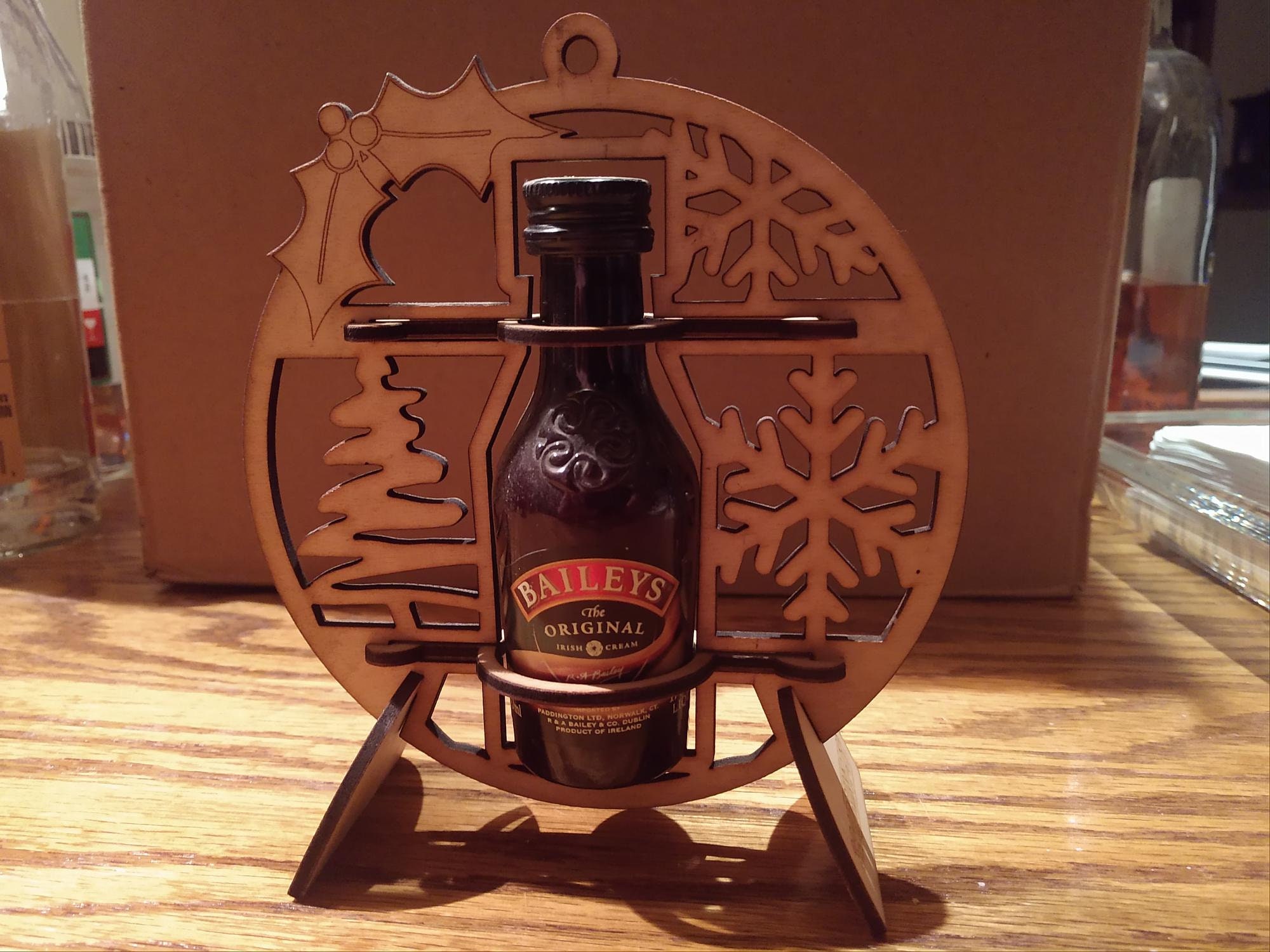 Mini Baileys Ornament File – Laser Cut SVG DXF EPS (digital Download ...