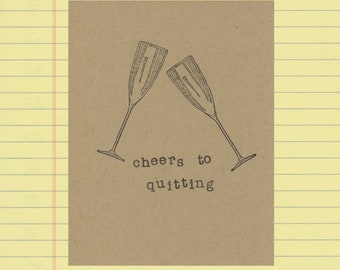 Quitting Job Card Etsy Quitting Job Card Etsy