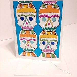 Sugar Skulls – Blue