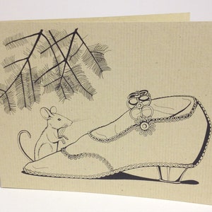 Merry Christmouse, Blank Notecard
