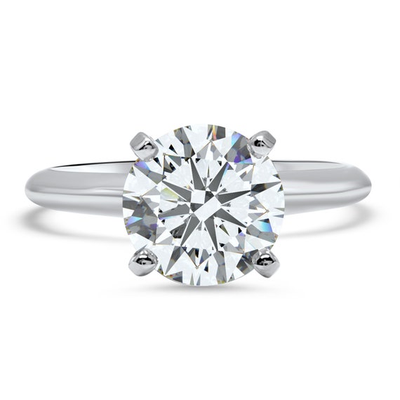 1.5 carat cz solitaire clearance ring