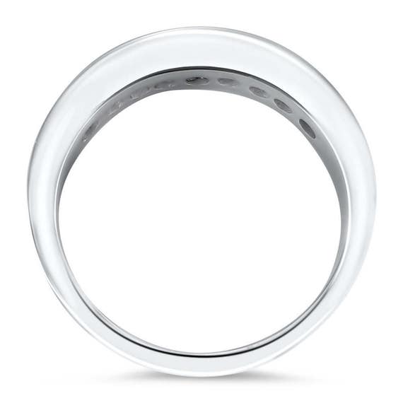 6 Ct Clou Boucles d/'oreille en Diamant 14K Solide Or Blanc Lourde Panier Rond Solitaire NEUF!