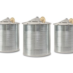 3-Pack Small Grain Bin Savings Bank, Coin Bank, Piggy Bank image 1