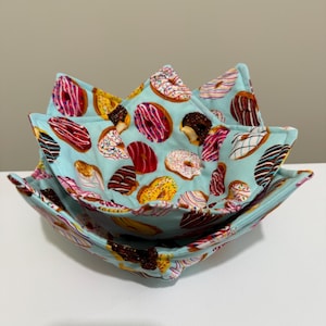 Microwaveable Bowl Holder Donuts
