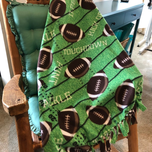 Football Fleece Etsy