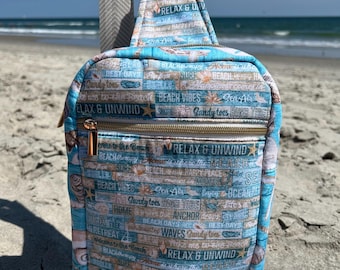 Sling Crossbody Bag - Beach