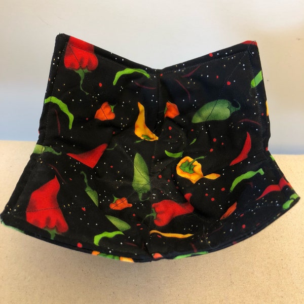 Microwaveable Bowl Holder - Hot peppers