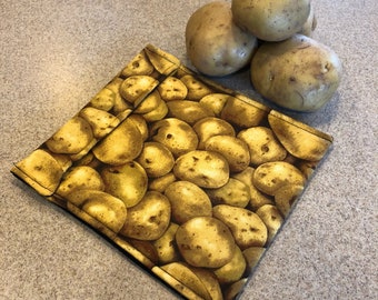Microwave potato bag steamer